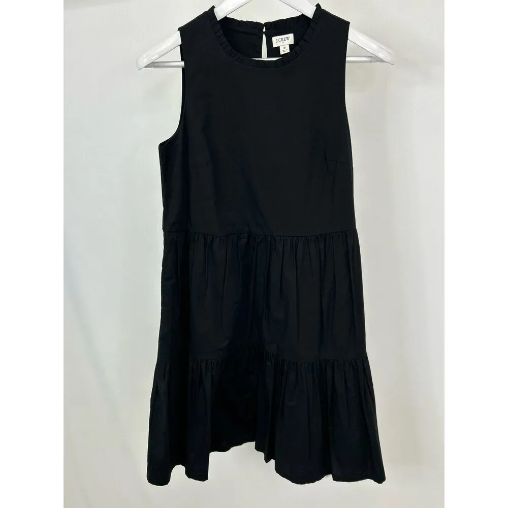 J. CREW Size 2 Black Women Dress